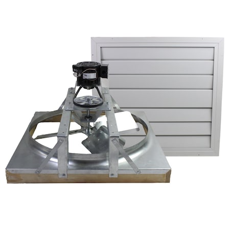 Maxx Air Whole House Exhaust Fan 120 V, 6,800 / 9,700 CFM CX36BD2SPD